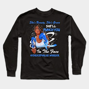 Punch You in the Face HYDROCEPHALUS WARRIOR Long Sleeve T-Shirt